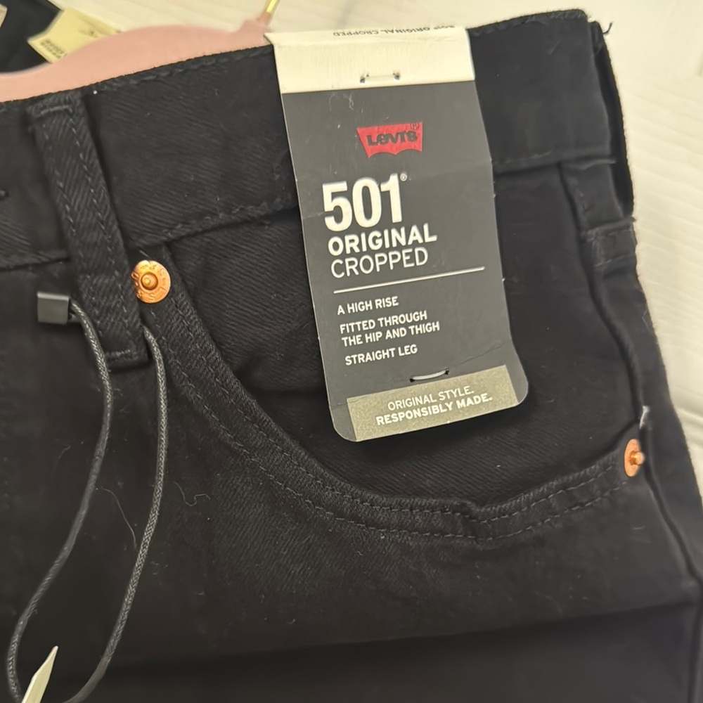Levi's Black High Rise Jeans Classic Style